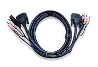 ATEN 2L-7D02UD - Video- / USB- / Audio-Kabel - 1.8 m