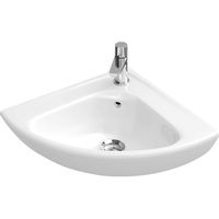 Villeroy en Boch Omnia Compact hoekfontein 55x45cm ceramic+ wit 732740R1