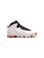 Jordan Kids baskets Air Jordan 10 Retro GS - Blanc - thumbnail