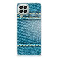 Samsung Galaxy M33 Silicone Back Cover Jeans