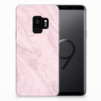 Samsung Galaxy S9 TPU Siliconen Hoesje Marble Pink - Origineel Cadeau Vriendin - thumbnail