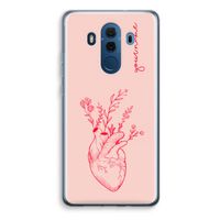 Blooming Heart: Huawei Mate 10 Pro Transparant Hoesje - thumbnail