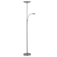 BRILLIANT lamp Rosanna LED plafondwasser leesarm strijkijzer 1x 18W LED geïntegreerd, (1650lm, 3000K) | Schaal A ++ tot E | Schijnwerper en leesarm instelbaar via draaidimmer