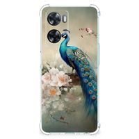 Case Anti-shock voor OPPO A57 | A57s | A77 4G Vintage Pauwen - thumbnail