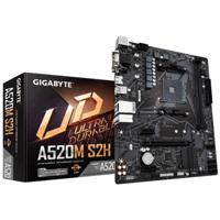 Gigabyte A520M S2H Moederbord Socket AMD AM4 Vormfactor Micro-ATX