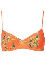 Lygia & Nanny haut de bikini Figi à fleurs - Orange