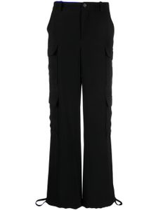 P.A.R.O.S.H. pantalon droit Poker à poches multiples - Noir