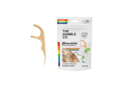 The Humble Co. Tandenstokers + flosdraad - proud - 50 stuks The Humble Co. Tandenstokers + flosdraad - proud - 50 stuks