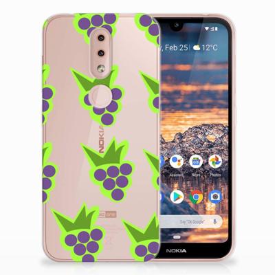 Nokia 4.2 Siliconen Case Druiven Nokia 4.2 Siliconen Case Druiven