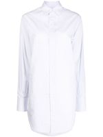 SA SU PHI robe-chemise à coupe oversize - Blanc