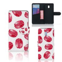 Xiaomi Redmi 8A Book Cover Pink Macarons - thumbnail