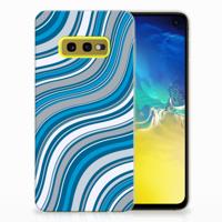 Samsung Galaxy S10e TPU bumper Waves Blue