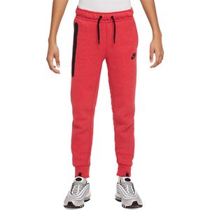 Nike Tech Fleece Pant Kids - Opruiming - Kleding - Red/Black - maat 158-170