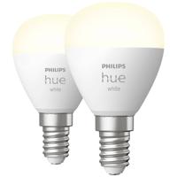 Philips Lighting Hue LED-lamp (2 stuks) 871951435677100 Energielabel: G (A - G) Hue White E14 Luster Doppelpack 2x470lm E14 11.4 W Warmwit Energielabel: G (A - - thumbnail