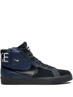 Nike SB Blazer "Black/Navy" sneakers - Bleu - thumbnail