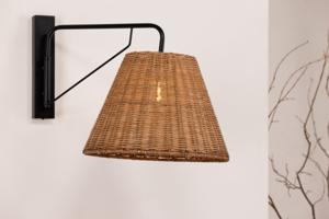 Nohr Wandlamp Kailene Rattan - Naturel