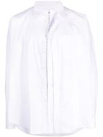 Y/Project chemise à détail de sangle - Blanc