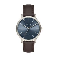 Horlogeband Armani Exchange AX2704 Leder Bruin 20mm - thumbnail