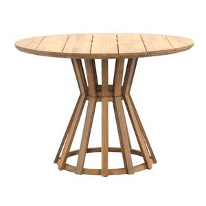 Le Sud - Tuintafel Vendee - naturel - 76xØ110cm - Leen Bakker