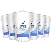 Rexona Maximum Protection Clean Scent stick deodorant - 6 x 45 ml - voordeelverpakking