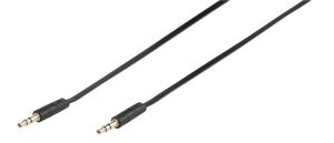 Vivanco 46/10 15FG Audio Aansluitkabel [1x Jackplug male 3,5 mm - 1x Jackplug male 3,5 mm] 1.50 m Zwart