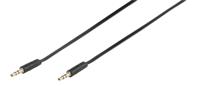 Vivanco 46/10 15FG Audio Aansluitkabel [1x Jackplug male 3,5 mm - 1x Jackplug male 3,5 mm] 1.50 m Zwart