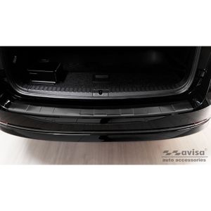 Zwart RVS Bumper beschermer passend voor Skoda Octavia IV Kombi 2020- 'Ribs' AV245241