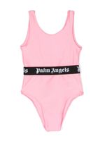 Palm Angels Kids maillot de bain à bande logo - Rose