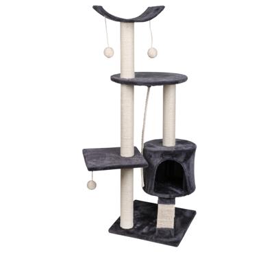 Katten Krabpaal Donkergrijs 40x40x120cm - Huisdieren - Katten - Speelparadijs Katten Krabpaal Donkergrijs 40x40x120cm - Huisdieren - Katten - Speelparadijs