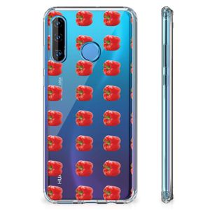 Huawei P30 Lite Beschermhoes Paprika Red