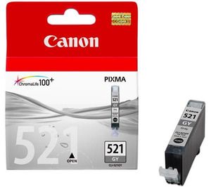 Canon CLI-521 GY inktcartridge 1 stuk(s) Origineel Grijs