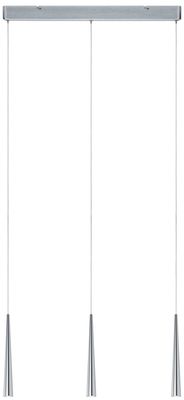 Paulmann Gutta 70930 LED-hanglamp LED LED vast ingebouwd 21 W Aluminium (geborsteld)