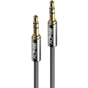 Lindy 35321 audio kabel 1 m 3.5mm Antraciet