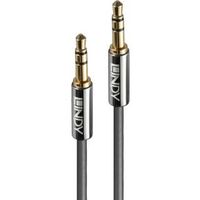 Lindy 35321 audio kabel 1 m 3.5mm Antraciet - thumbnail