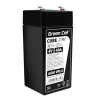 Accu loodaccu Gel AGM 4V 4Ah Green Cell batterij batterij voor USV loodgel accu verzegeld lood-zuur batterij VRLA cyclusvaste alarminstallatie speelgoed viskalkassa handlamp zaklampen weegschaal