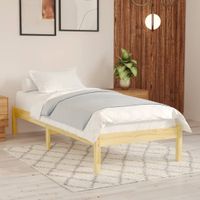 Bedframe massief hout 75x190 cm Small Single