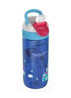 Kambukka drinkfles Lagoon Rainbow Unicorn 500 ml blauw/rood