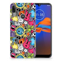 Motorola Moto E6 Plus Silicone Back Cover Punk Rock