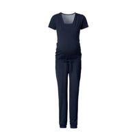 Noppies zwangerschaps- en voedingjumpsuit Elma donkerblauw