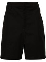 Valentino Garavani short chino en coton stretch - Noir