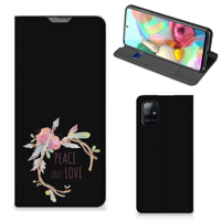 Samsung Galaxy A71 Magnet Case Boho Text