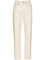 AGOLDE pantalon en cuir '90s Pinch Waist - Tons neutres