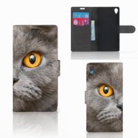 Telefoonhoesje met Pasjes Sony Xperia Z3 Britse Korthaar