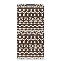 Motorola Moto G52 | Moto G82 Hoesje met Magneet Aztec Brown