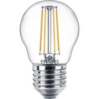 Philips Lighting 34732800 LED-lamp Energielabel F (A - G) E27 Kogel 4.3 W = 40 W Warmwit (Ø x l) 45 mm x 80 mm 1 stuk(s) - thumbnail