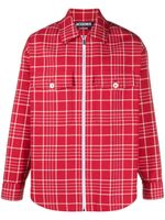 Jacquemus surchemise Le Blouson Montagne - Rouge