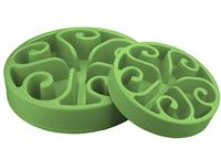 Holland Schaal Rallenta Pasti Eat Slow Live Longer, groen, 30x25x15 cm