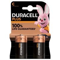 Duracell Alka Plus 100% C X2 - thumbnail