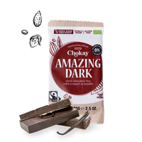 Chokay Bio Amazing Dark zonder zoetstof (70 gr) - thumbnail