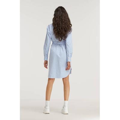 POLO Ralph Lauren gestreepte blouse lichtblauw POLO Ralph Lauren gestreepte blouse lichtblauw